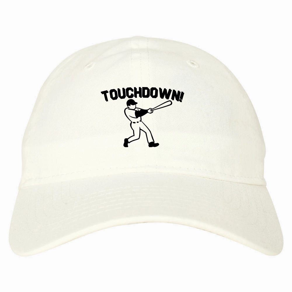 Touchdown Baseball Meme Mens Dad Hat