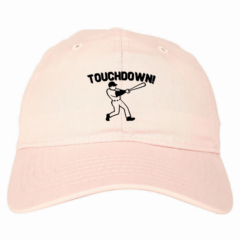 Touchdown Baseball Meme Mens Dad Hat
