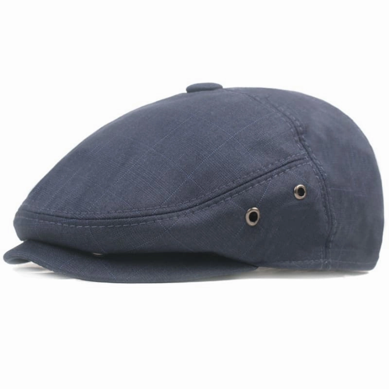 Toulouse Retro Tartan Flat Cap