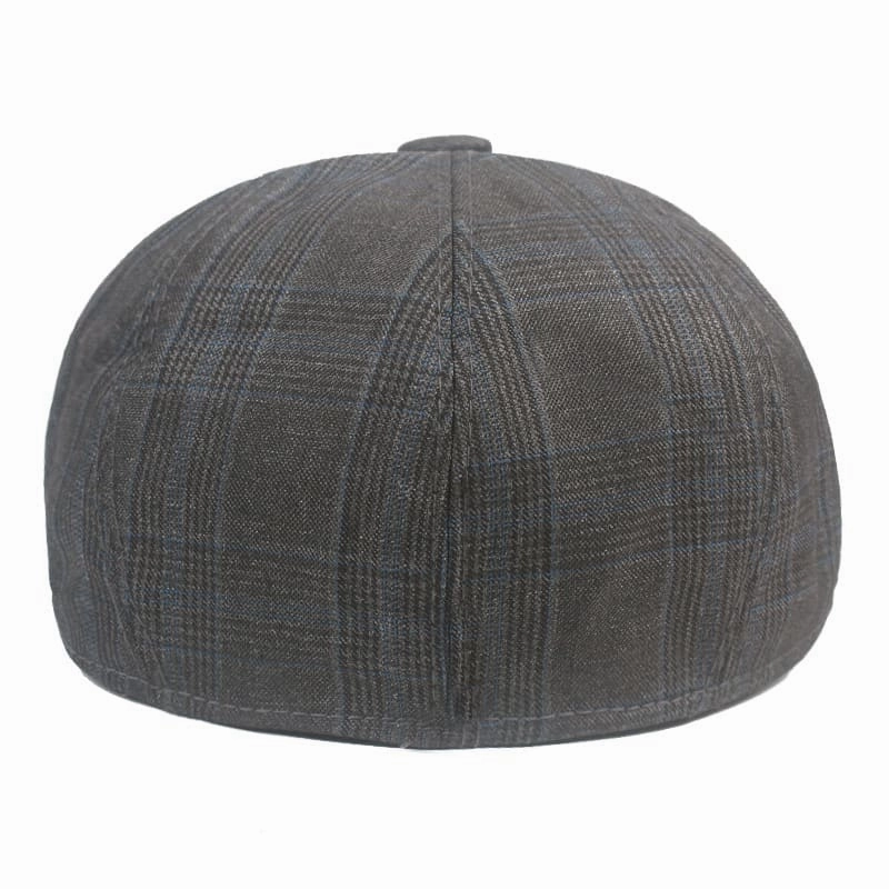 Toulouse Retro Tartan Flat Cap