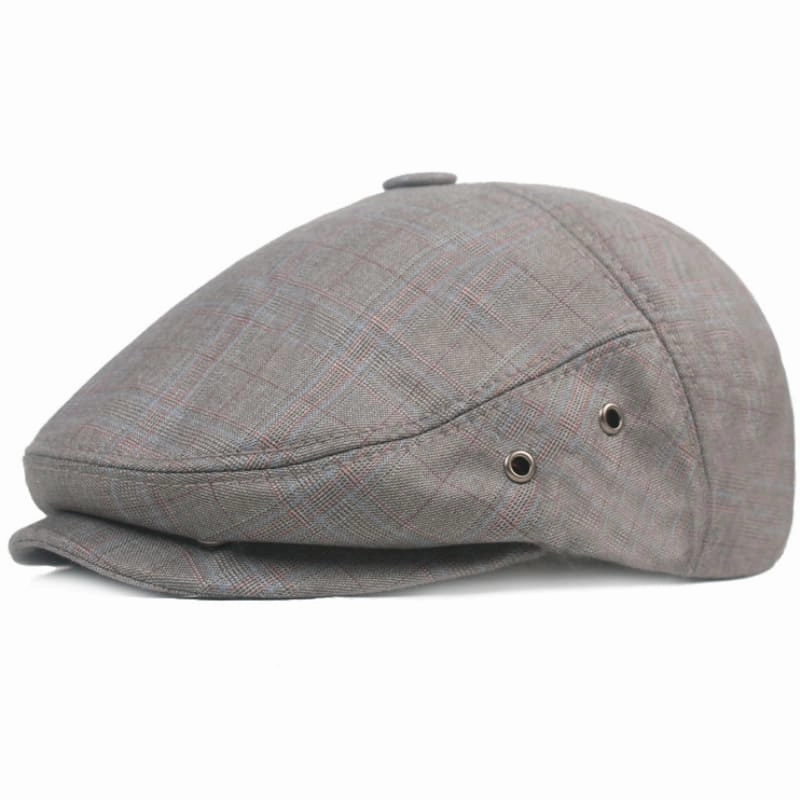 Toulouse Retro Tartan Flat Cap