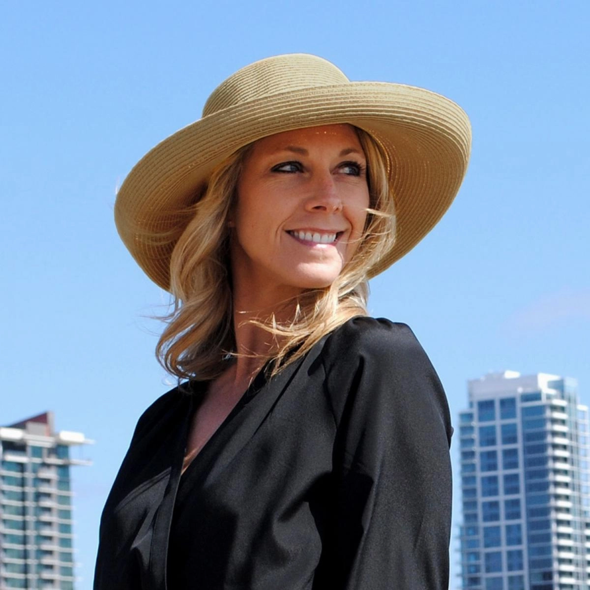 Traveler Toyo Straw Breton Sun Hat