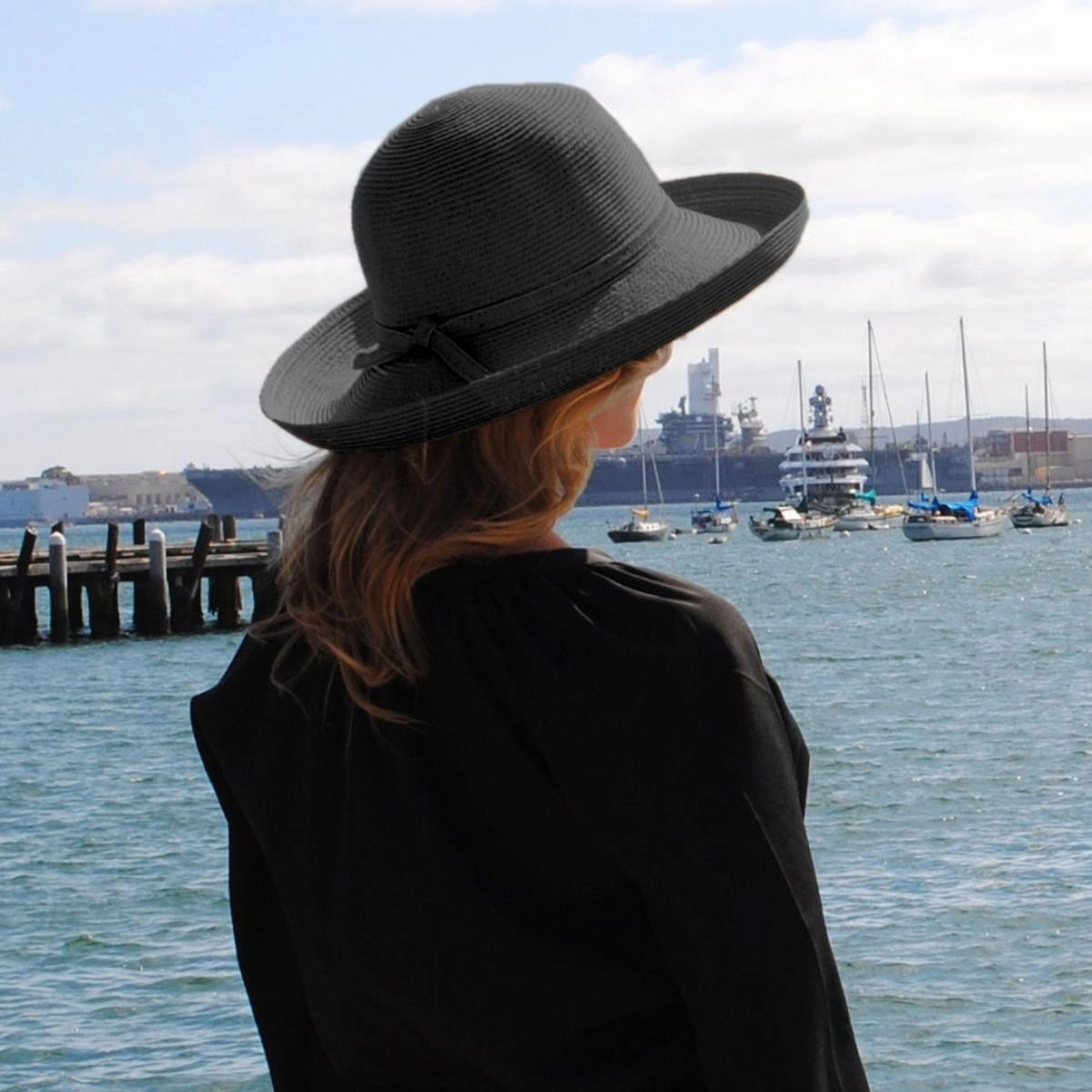 Traveler Toyo Straw Breton Sun Hat
