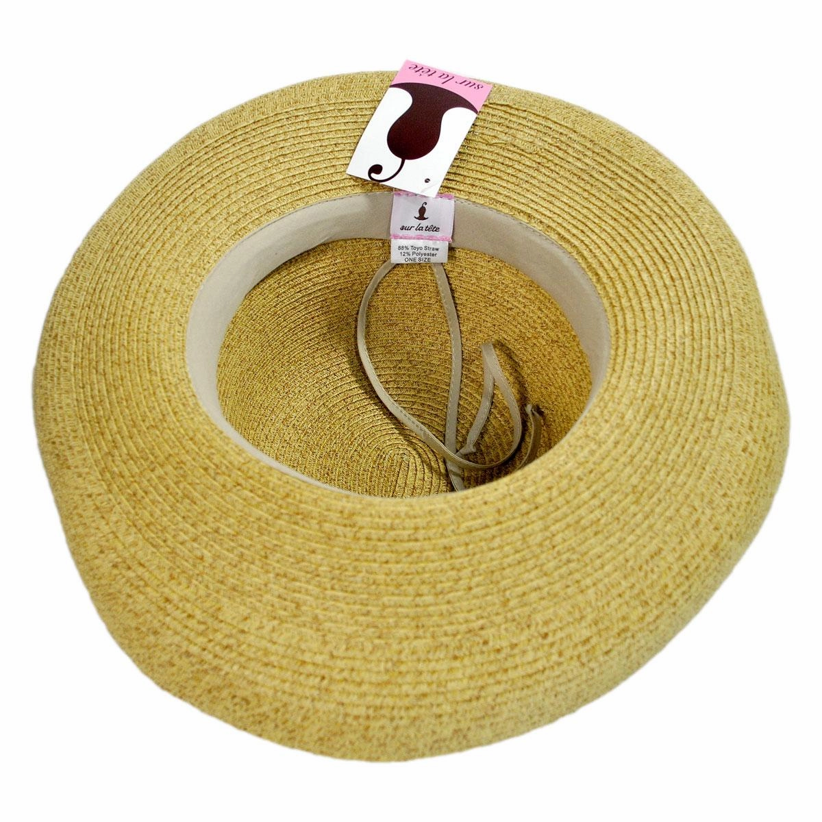 Traveler Toyo Straw Breton Sun Hat