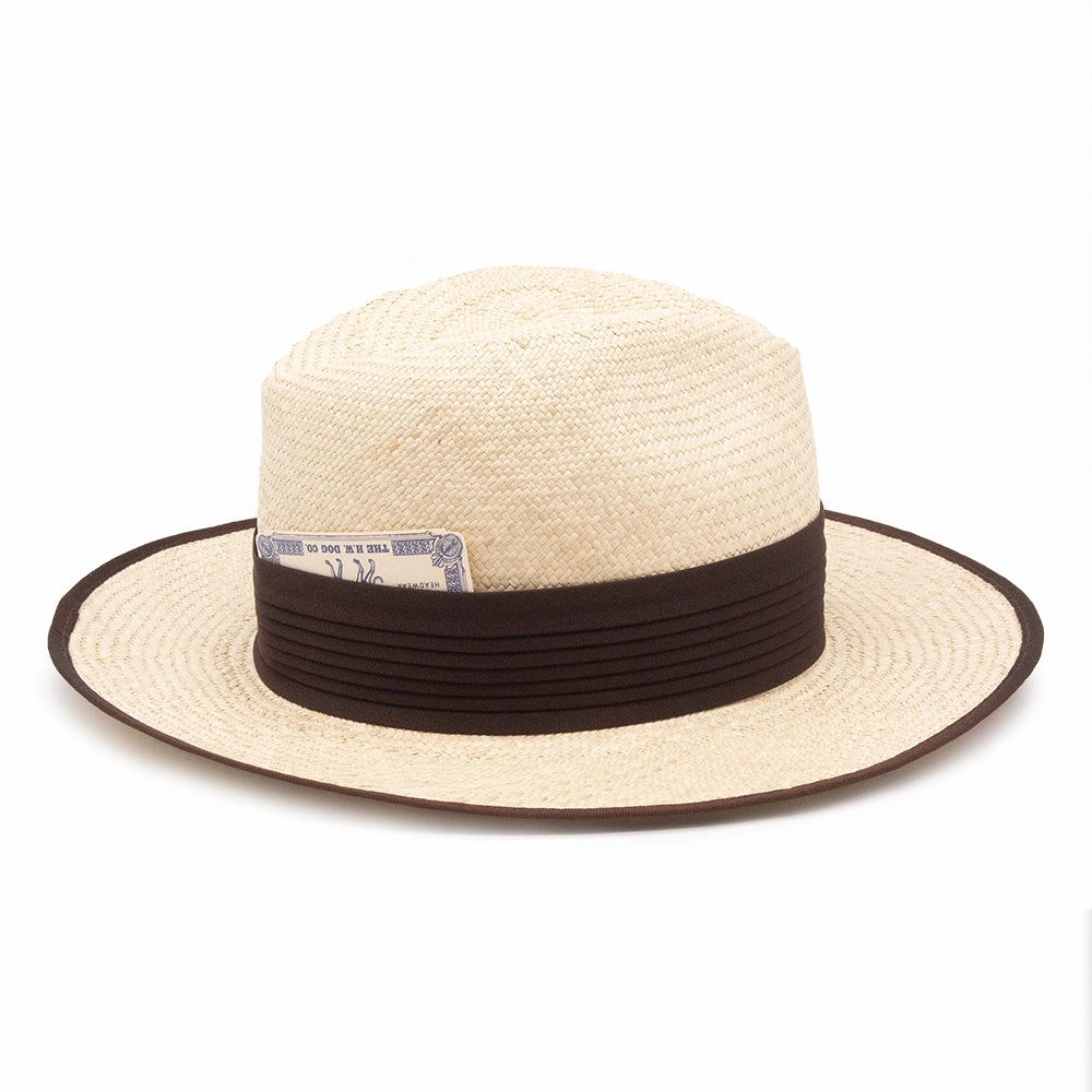 TRAVELERS RAFFIA HAT
