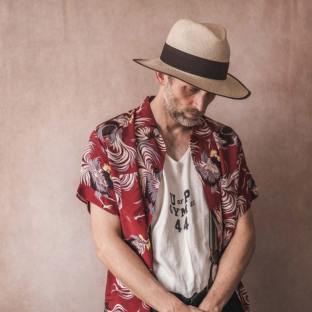 TRAVELERS RAFFIA HAT