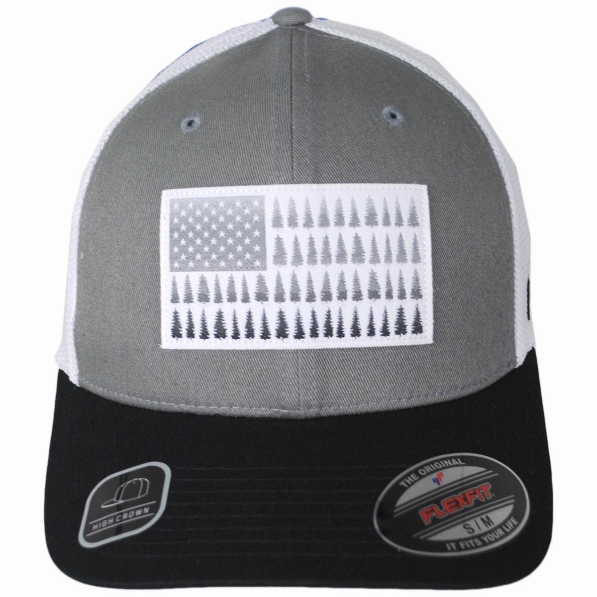 Tree Flag Mesh Flexfit Fitted Baseball Cap - FW24
