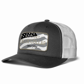 Troll Co. Fortify "Support Blue Collar" Patch Snapback Cap
