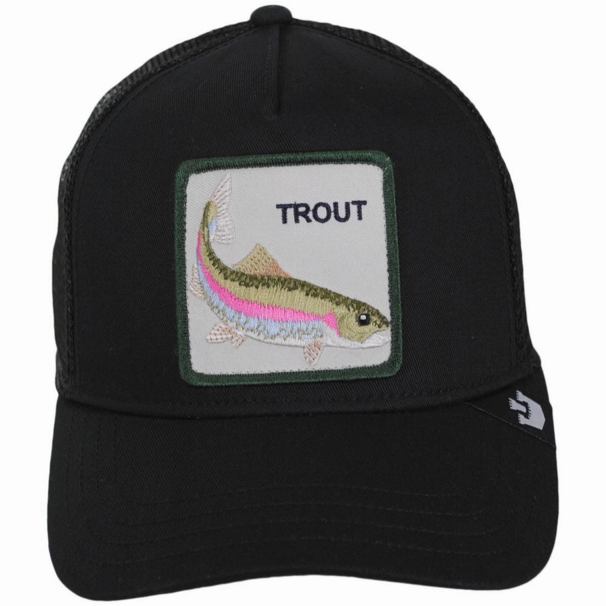Trout Mesh Trucker Snapback Baseball Cap