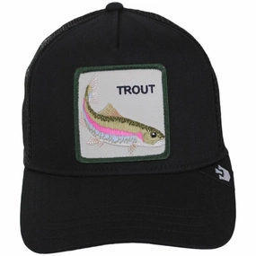 Trout Mesh Trucker Snapback Baseball Cap