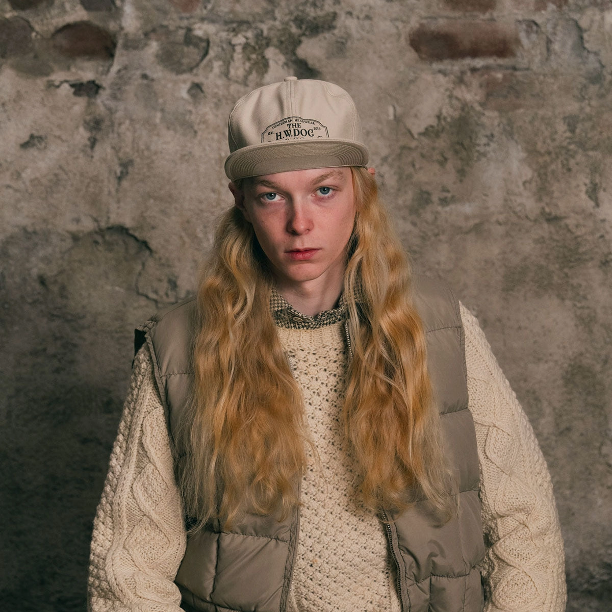 TRUCKER CAP - Beige