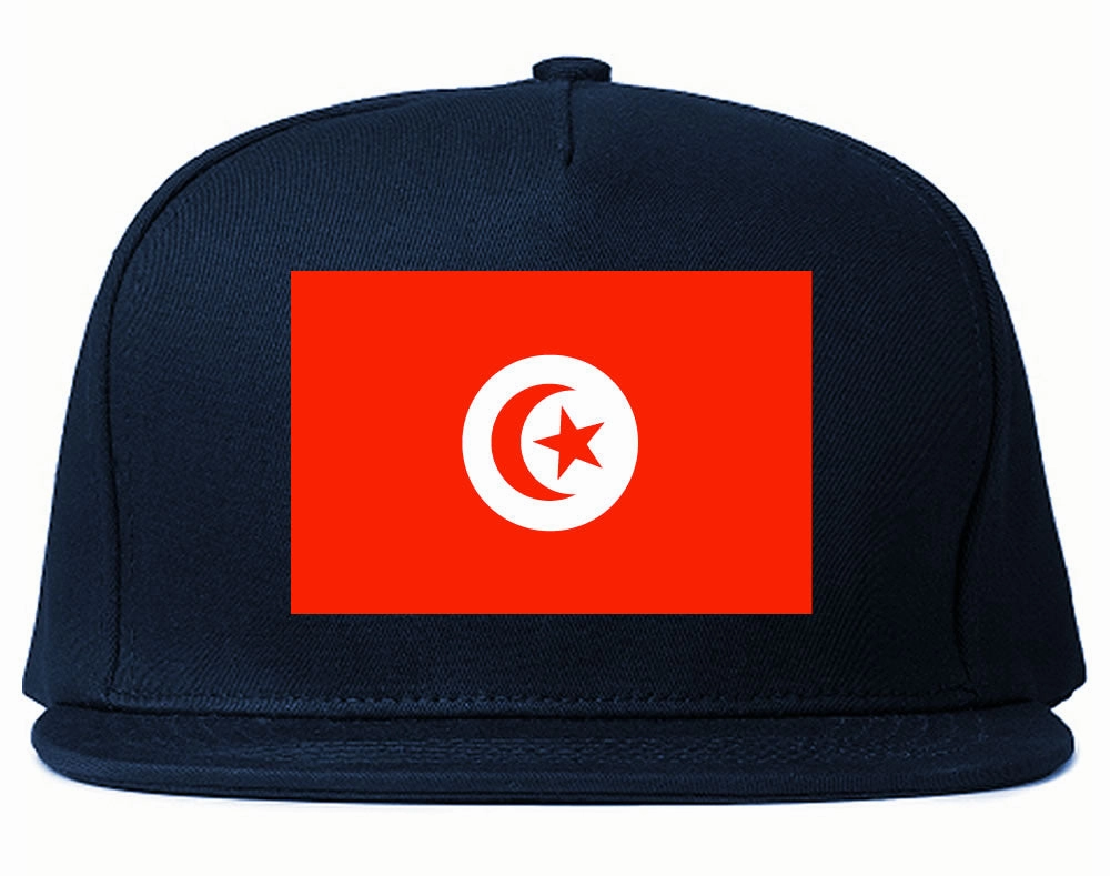 Tunisia Flag Country Printed Snapback Hat Cap