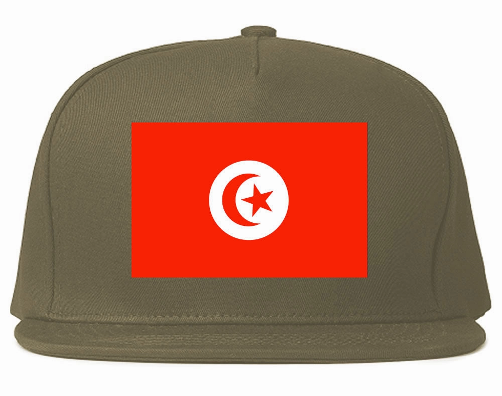 Tunisia Flag Country Printed Snapback Hat Cap