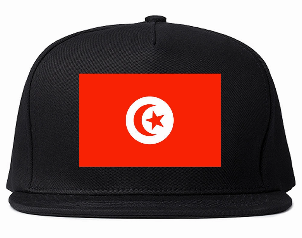 Tunisia Flag Country Printed Snapback Hat Cap
