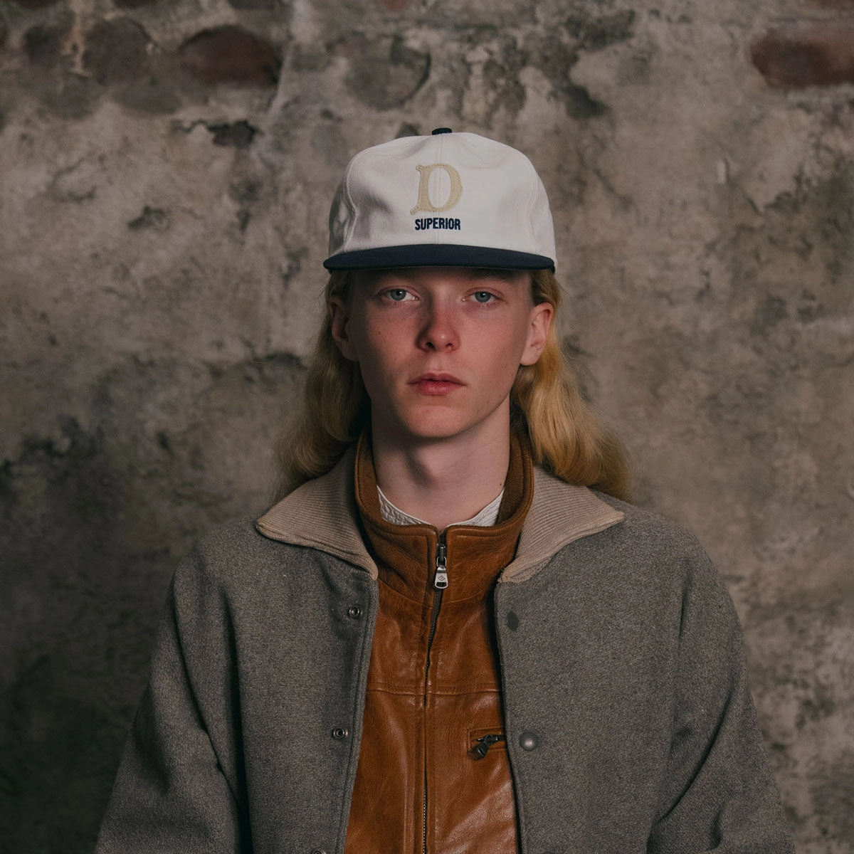 TWO TONE BASE BALL CAP - BlackWhite