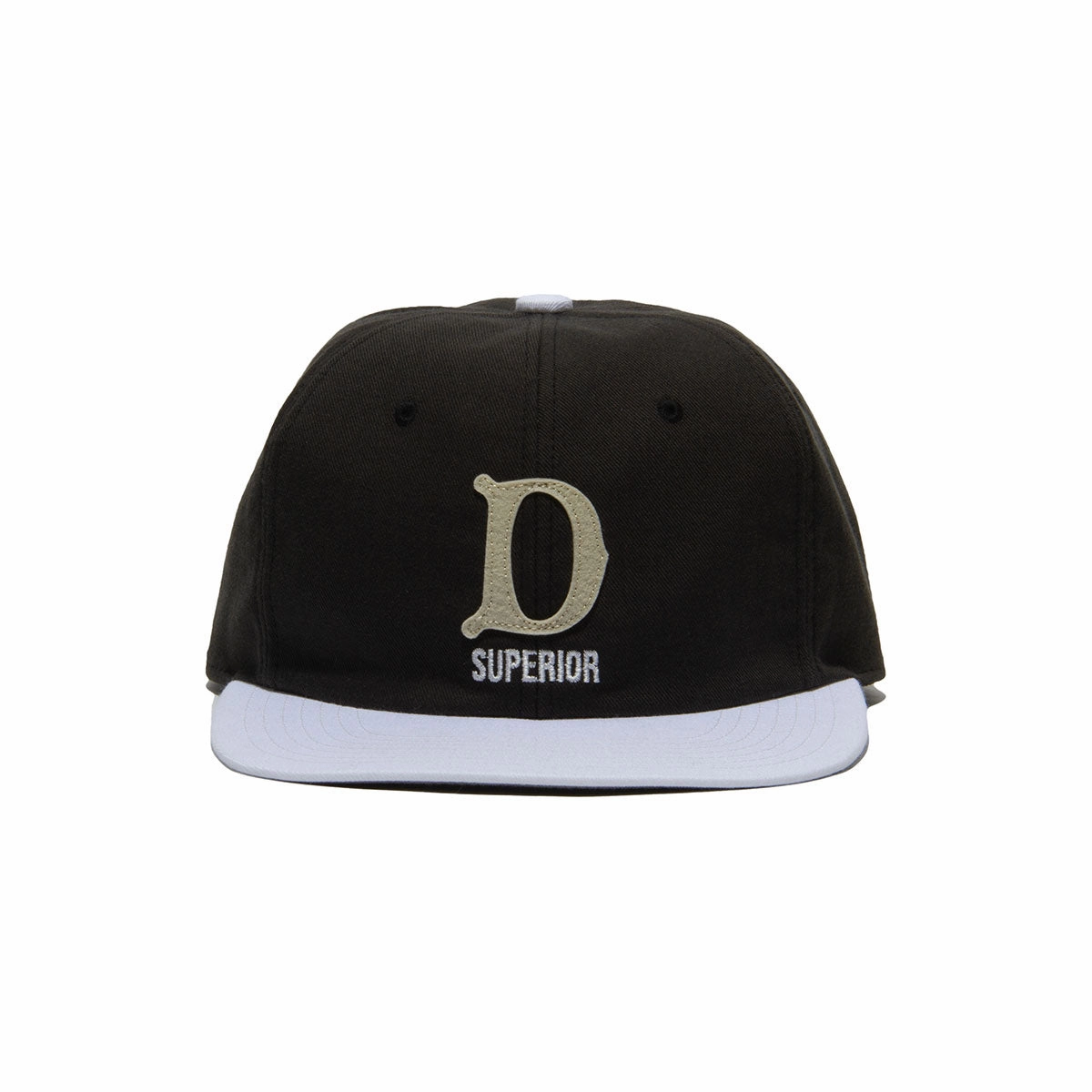 TWO TONE BASE BALL CAP - BlackWhite