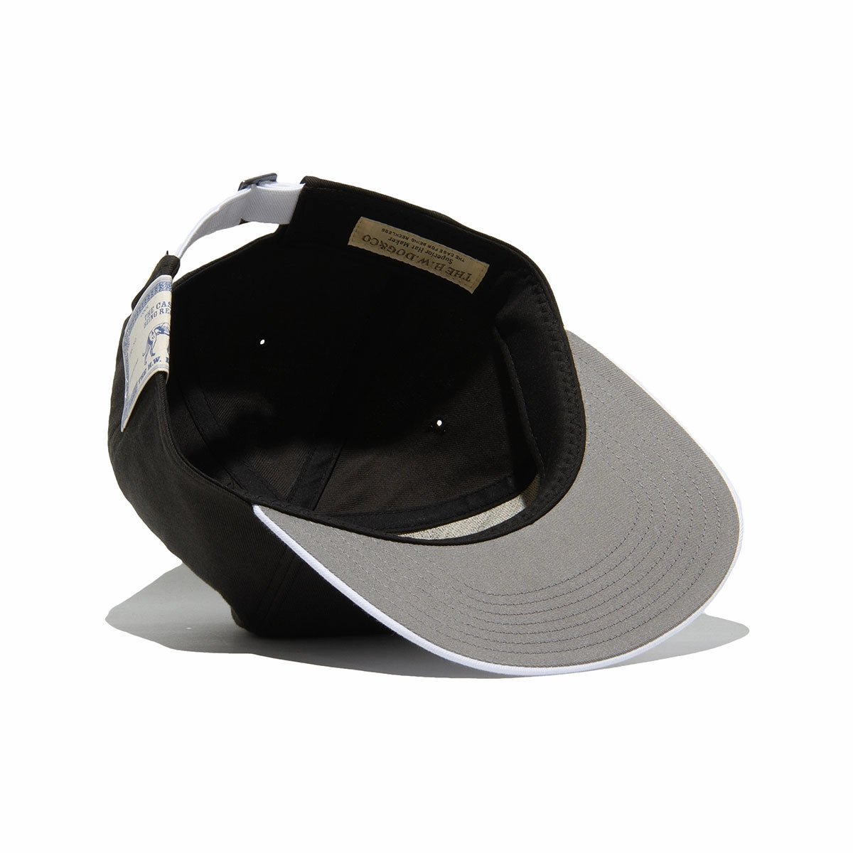 TWO TONE BASE BALL CAP - BlackWhite