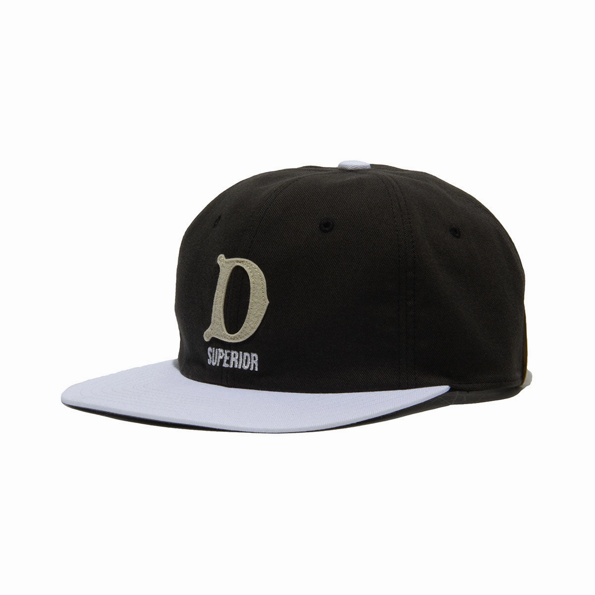 TWO TONE BASE BALL CAP - BlackWhite