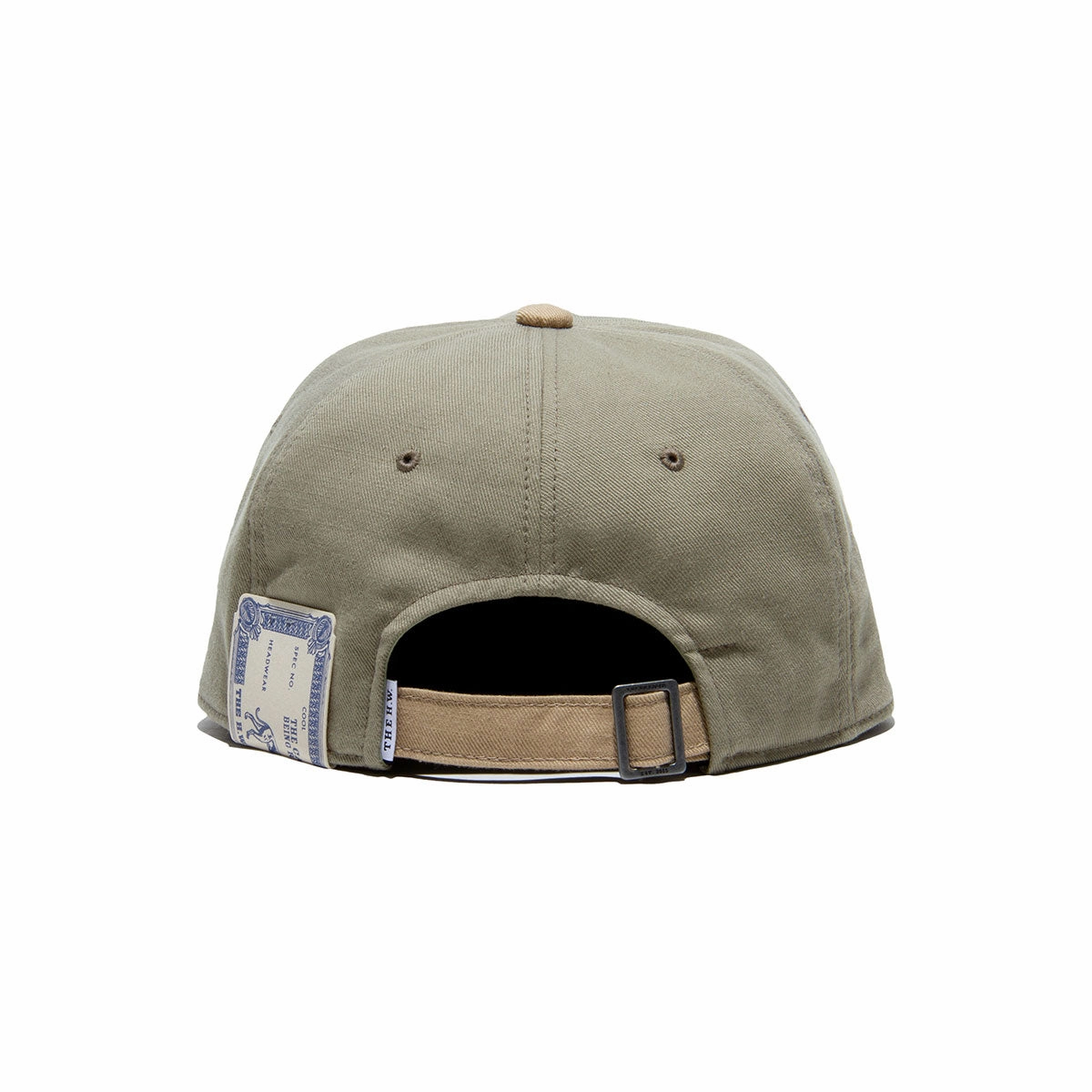 TWO TONE BASE BALL CAP - GrayBeige