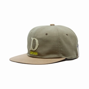 TWO TONE BASE BALL CAP - GrayBeige