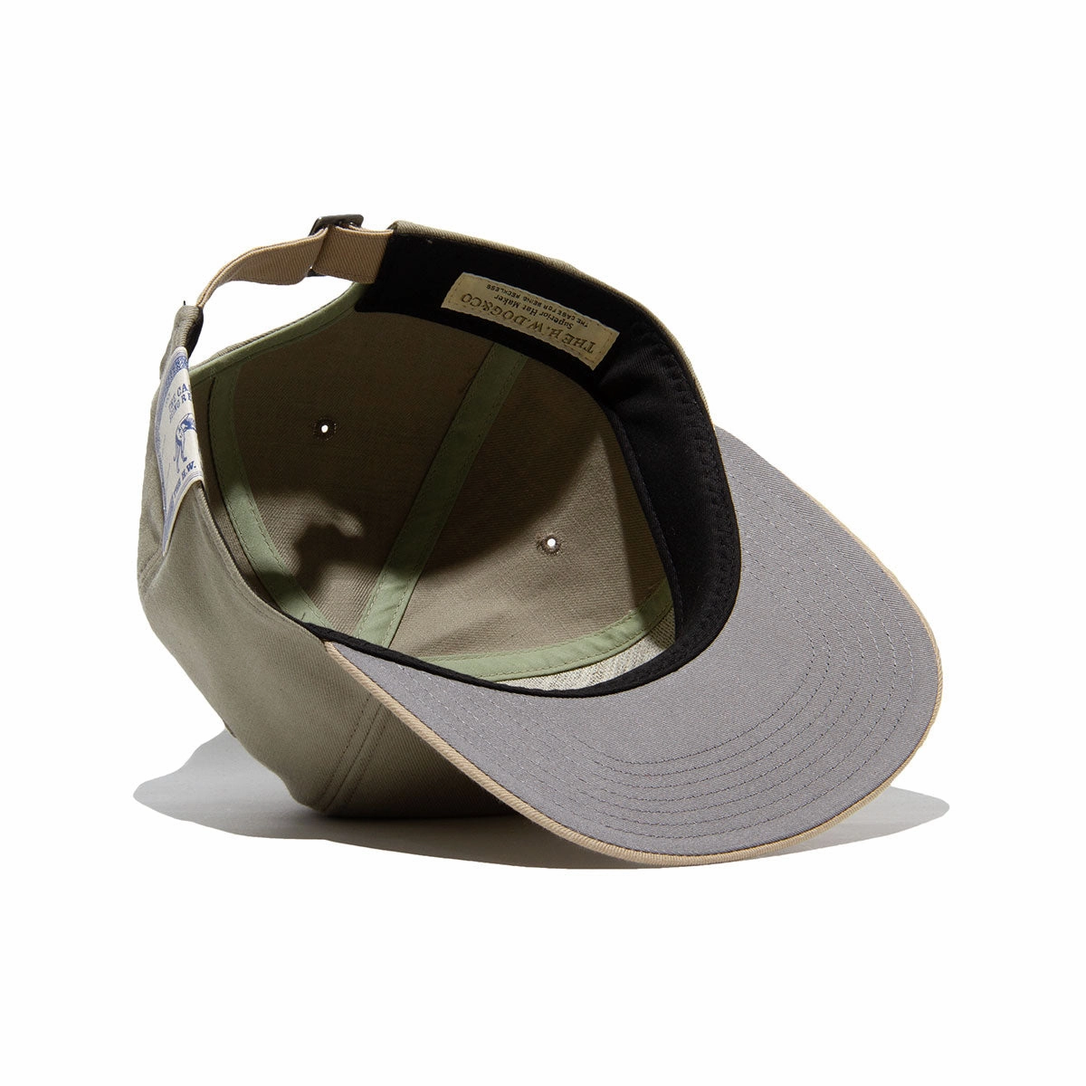 TWO TONE BASE BALL CAP - GrayBeige