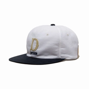 TWO TONE BASE BALL CAP - WhiteNavy