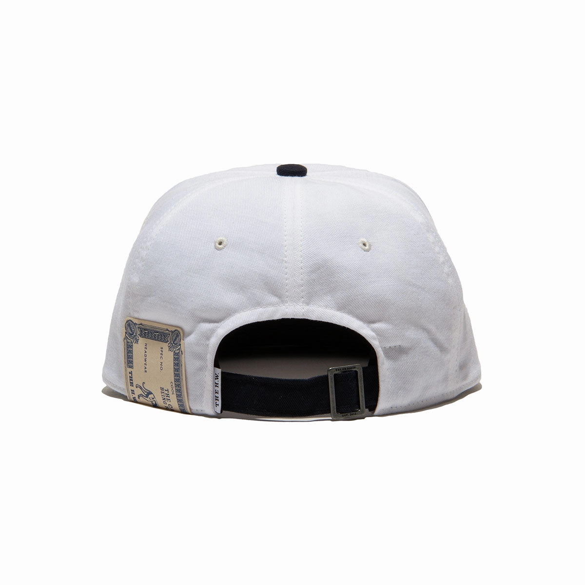 TWO TONE BASE BALL CAP - WhiteNavy