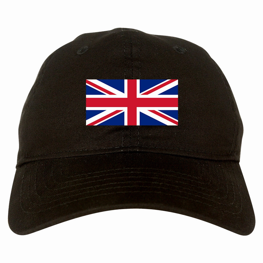 UK British Flag Chest Mens Dad Hat Baseball Cap