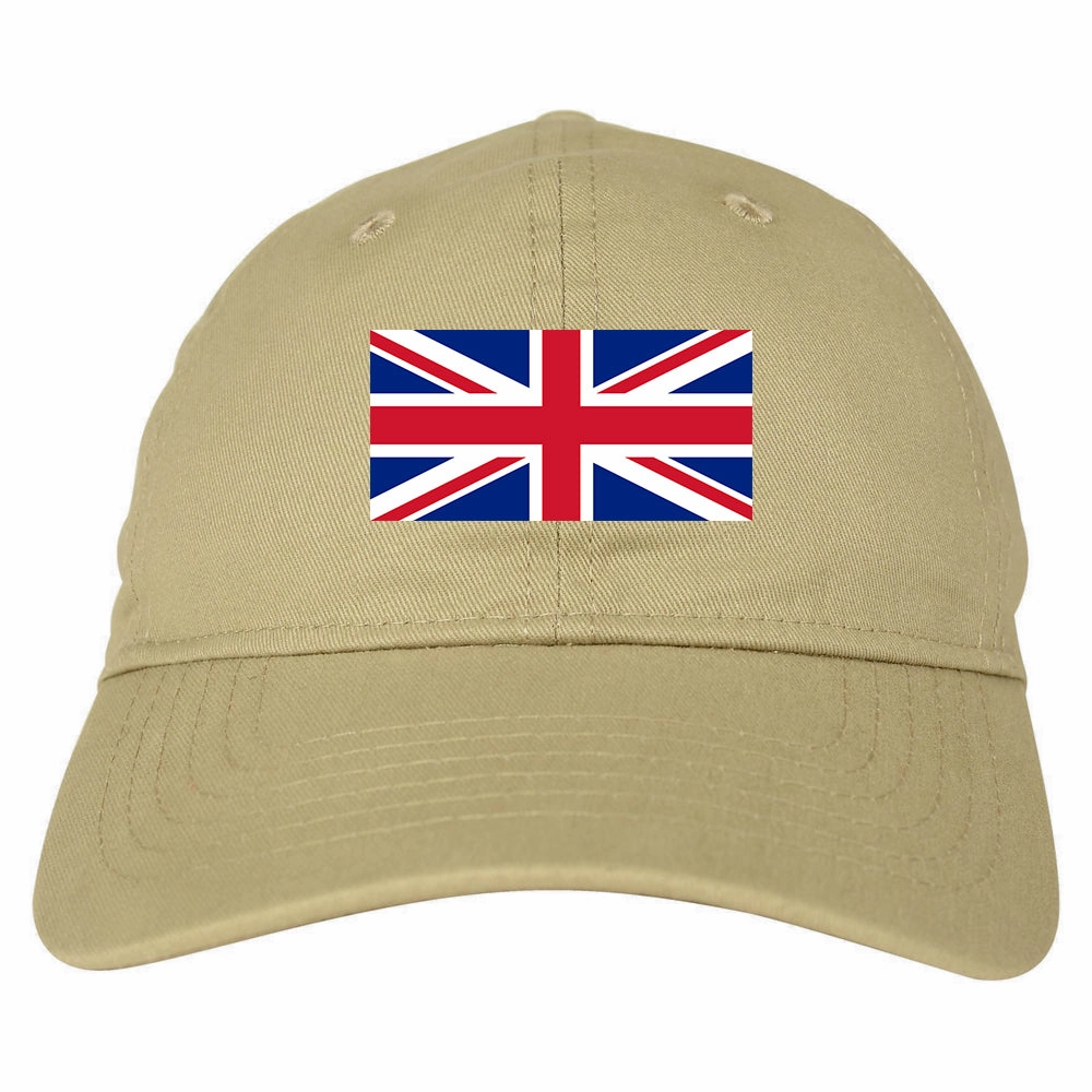 UK British Flag Chest Mens Dad Hat Baseball Cap