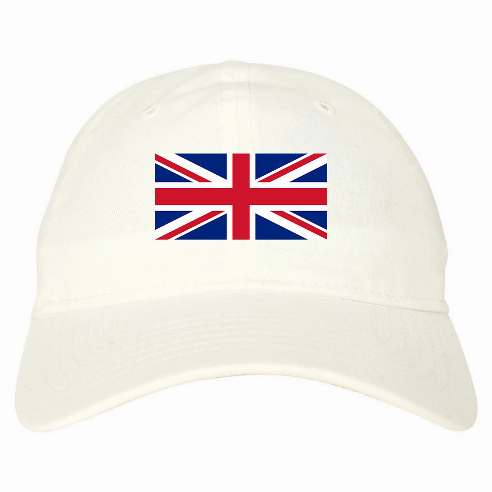 UK British Flag Chest Mens Dad Hat Baseball Cap