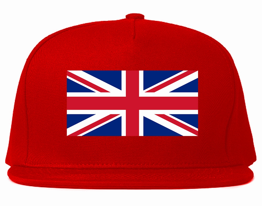 UK British Flag Chest Mens Snapback Hat