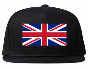 UK British Flag Chest Mens Snapback Hat