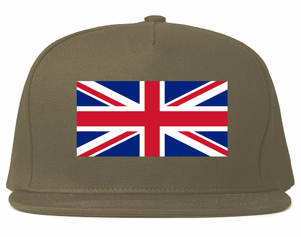 UK British Flag Chest Mens Snapback Hat