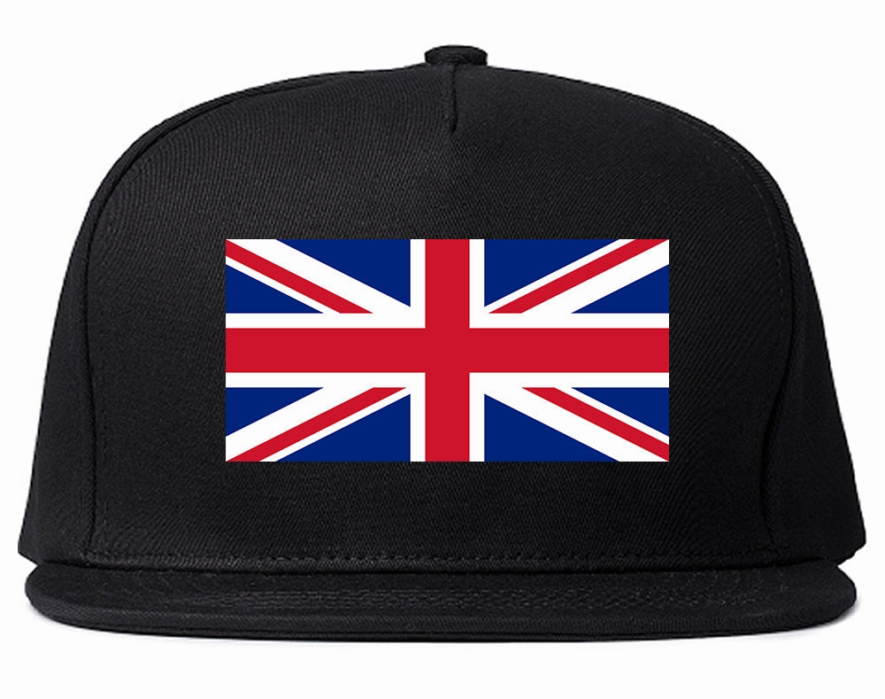 UK British Flag Chest Mens Snapback Hat