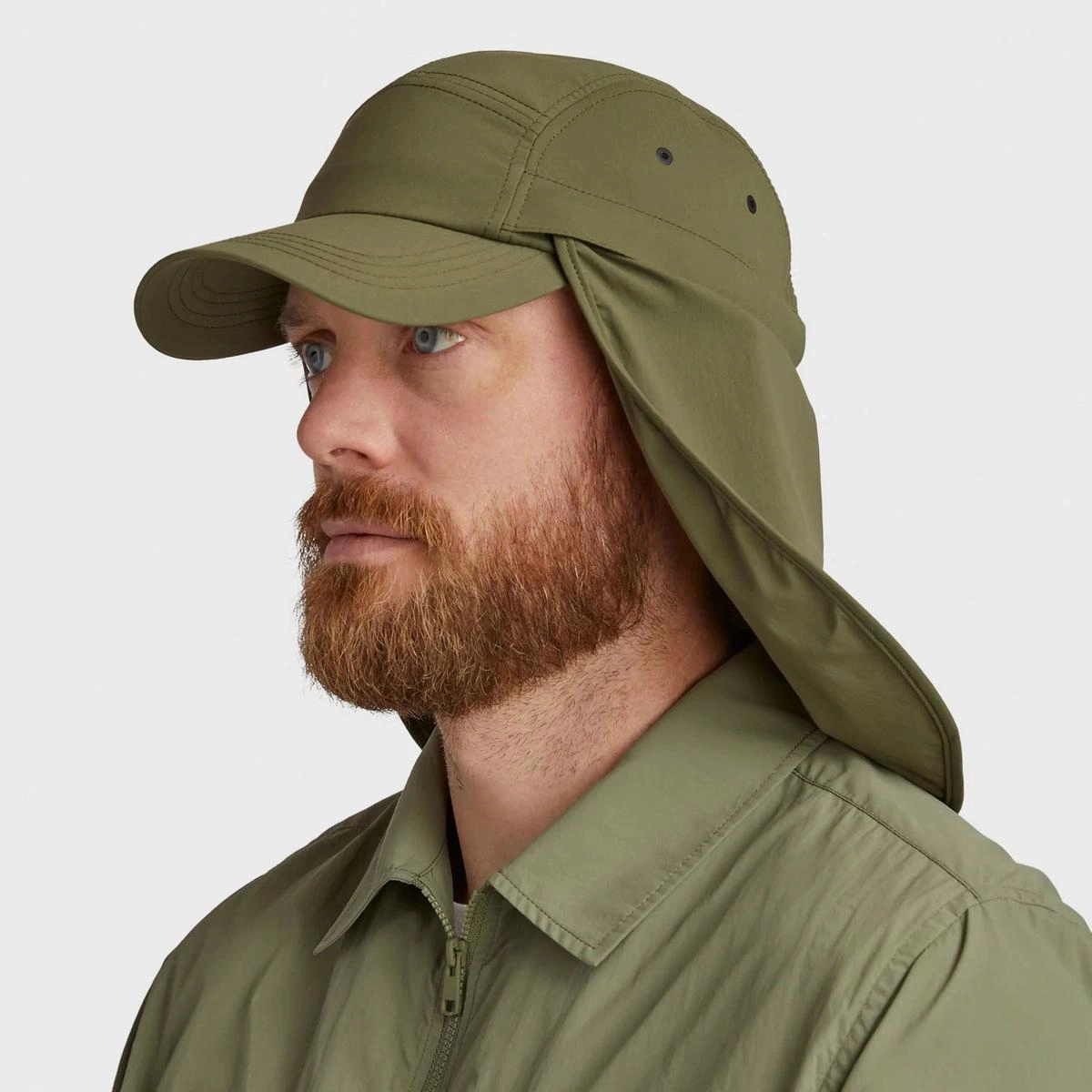 Ultralight DWR Sunshield Neck Flap Baseball Cap