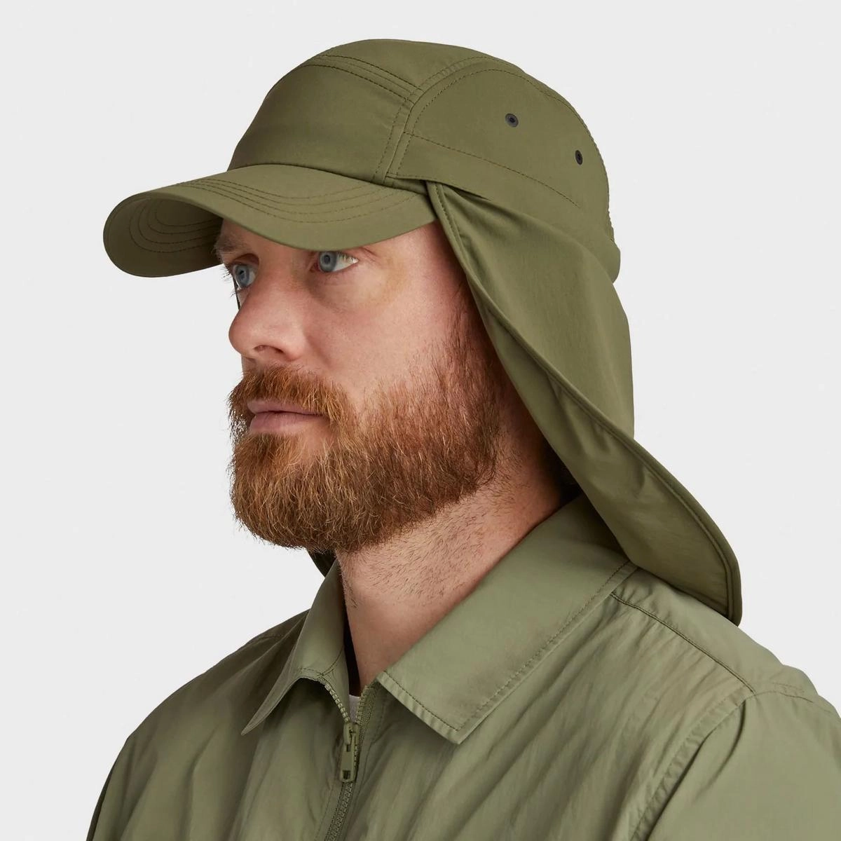 Ultralight DWR Sunshield Neck Flap Baseball Cap