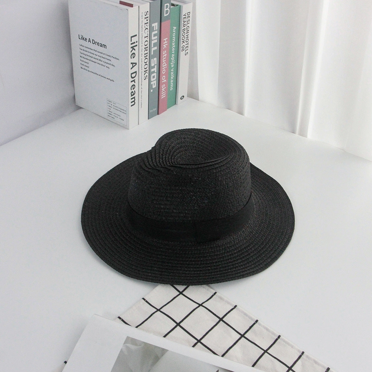 Unisex Panama Hat Summer Outdoor Sun Protection