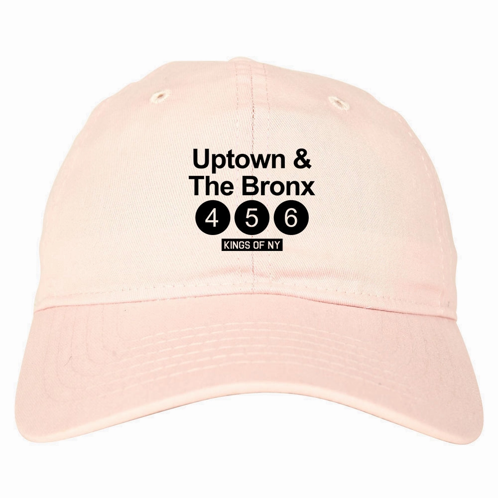Uptown And The Bronx Subway Sign Mens Dad Hat