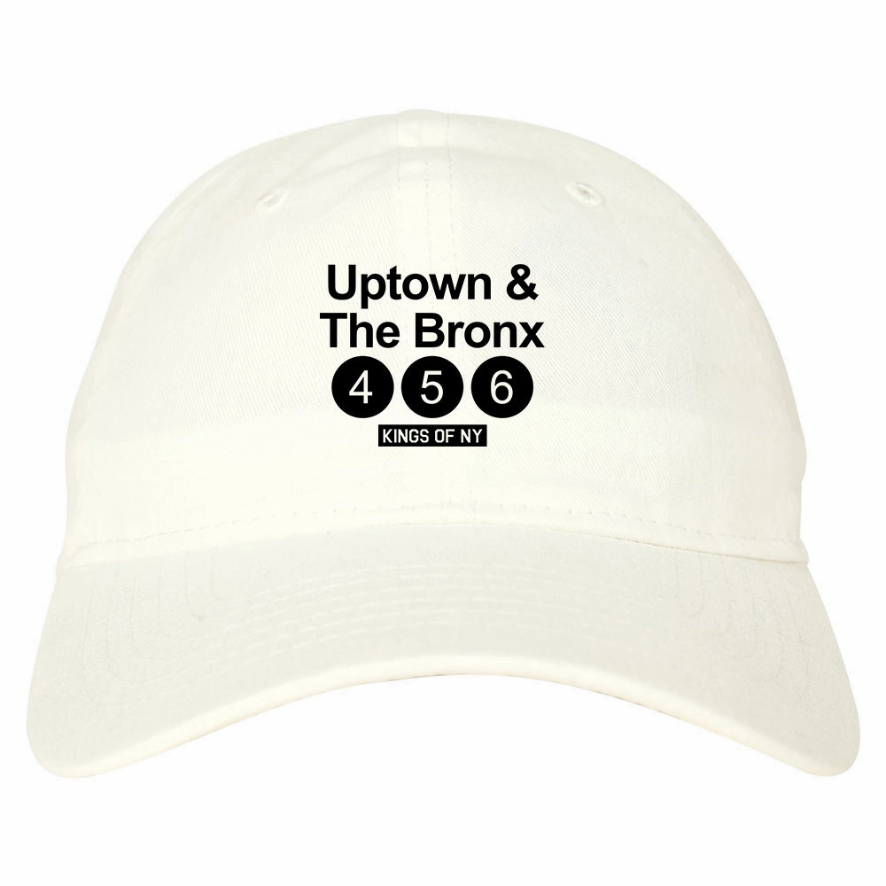 Uptown And The Bronx Subway Sign Mens Dad Hat