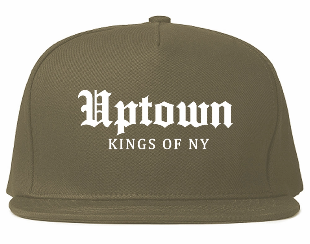 Uptown Old English Mens Snapback Hat