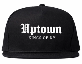 Uptown Old English Mens Snapback Hat