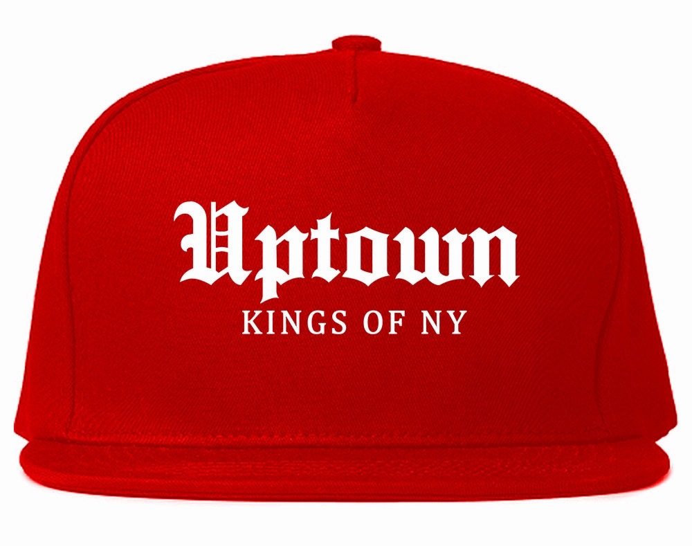 Uptown Old English Mens Snapback Hat