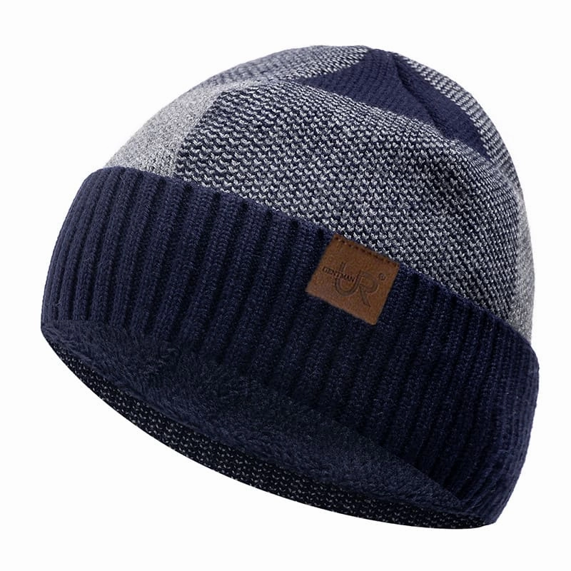 UR Patchwork Knitted Beanie