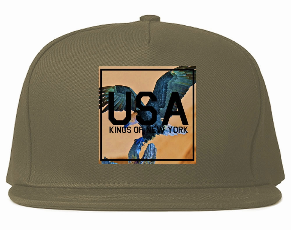 USA Bald Eagle America Snapback Hat