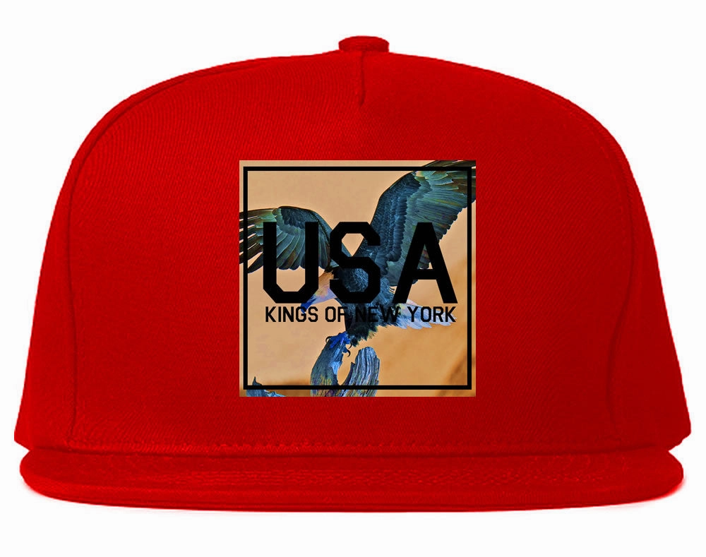 USA Bald Eagle America Snapback Hat