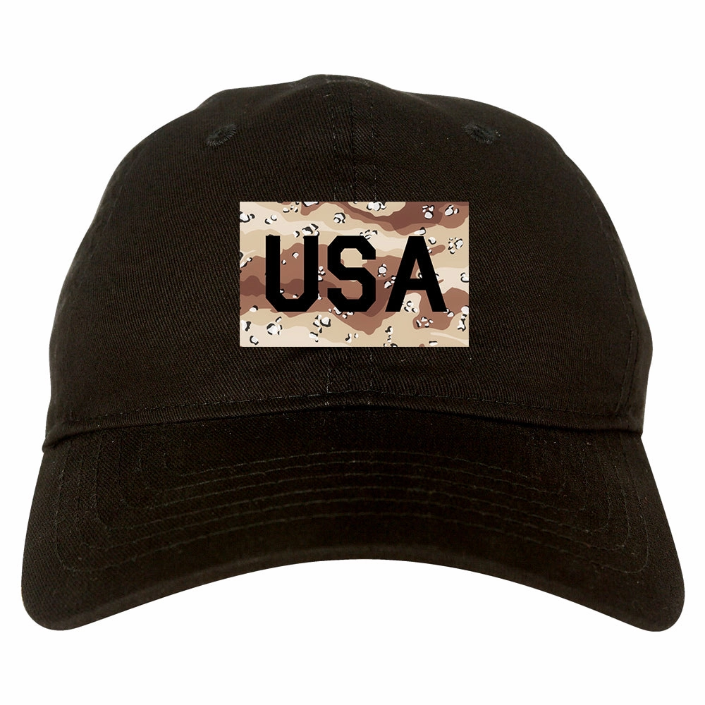 USA Desert Camo Army Mens Dad Hat Baseball Cap