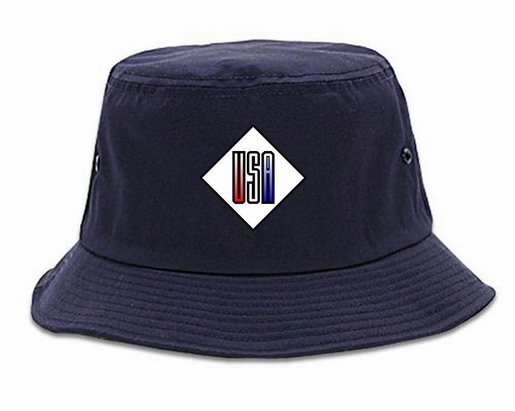 USA Diamond Logo Bucket Hat