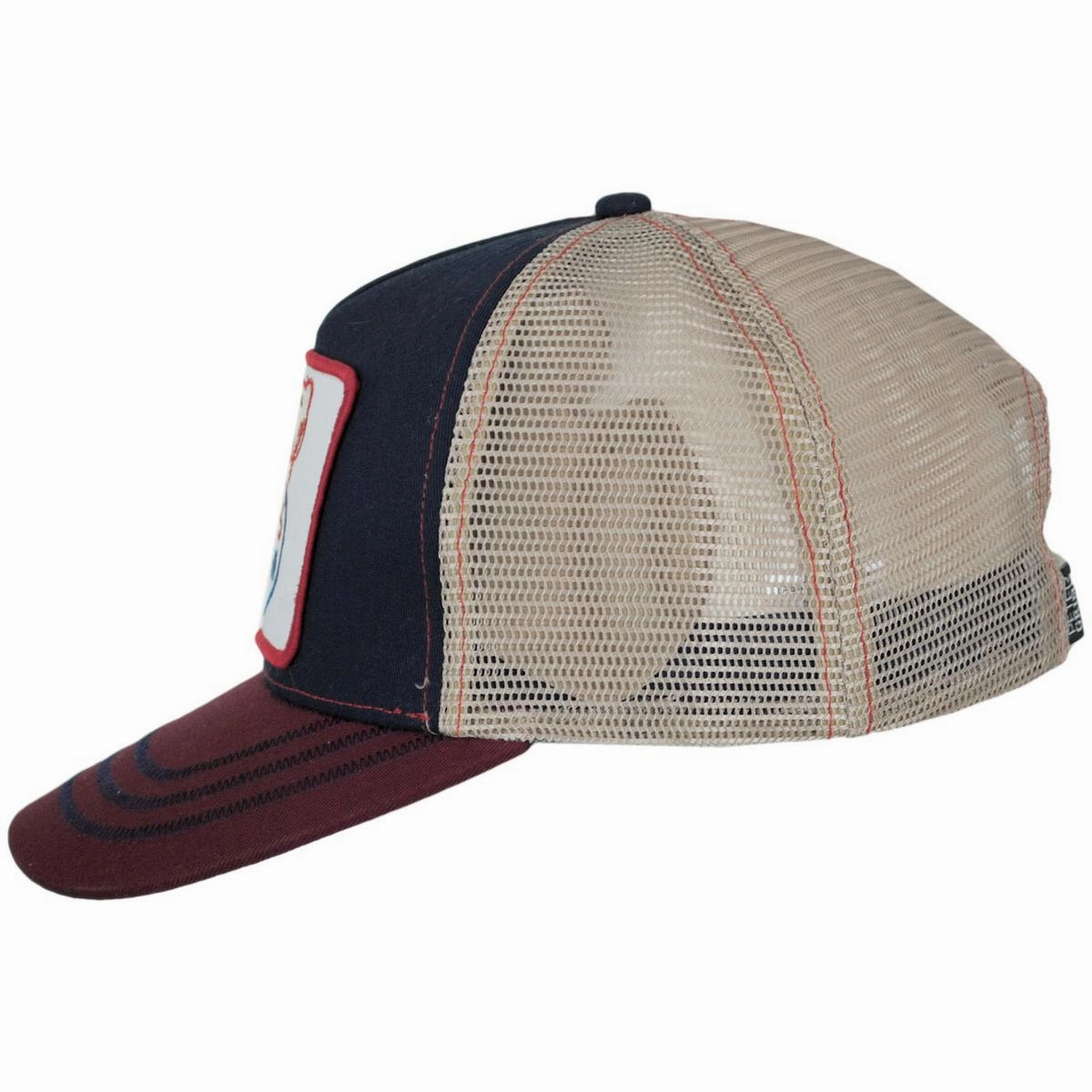 USA Snoopy Mesh Trucker Snapback Baseball Cap