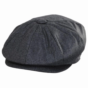 Vauxhall Wool Poplin Newsboy Cap