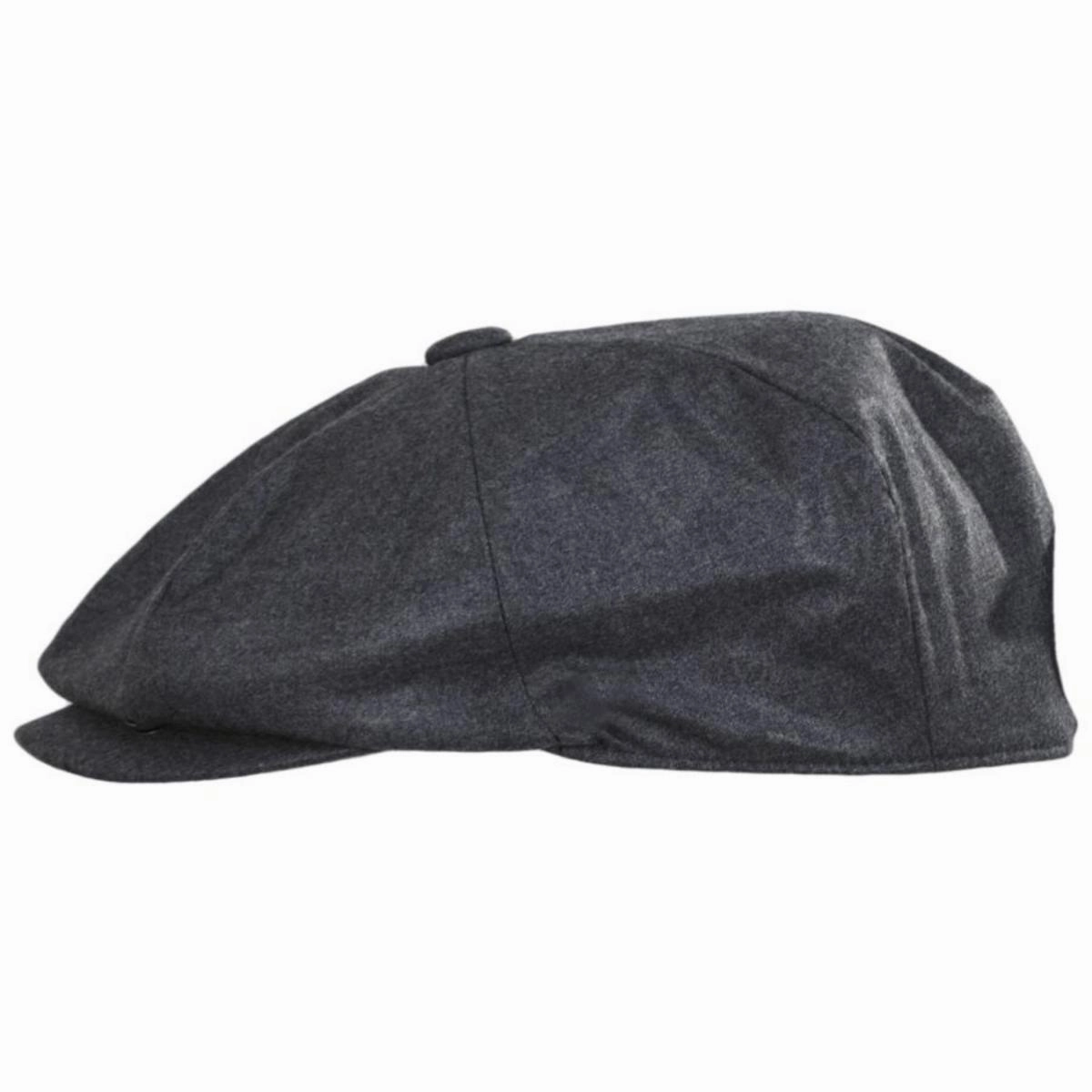 Vauxhall Wool Poplin Newsboy Cap